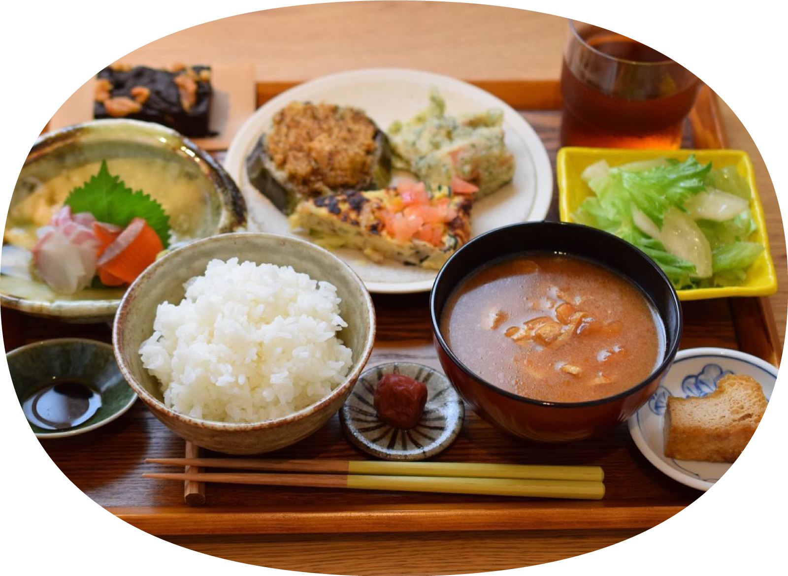 地元食材を90％以上使用しているレストラン