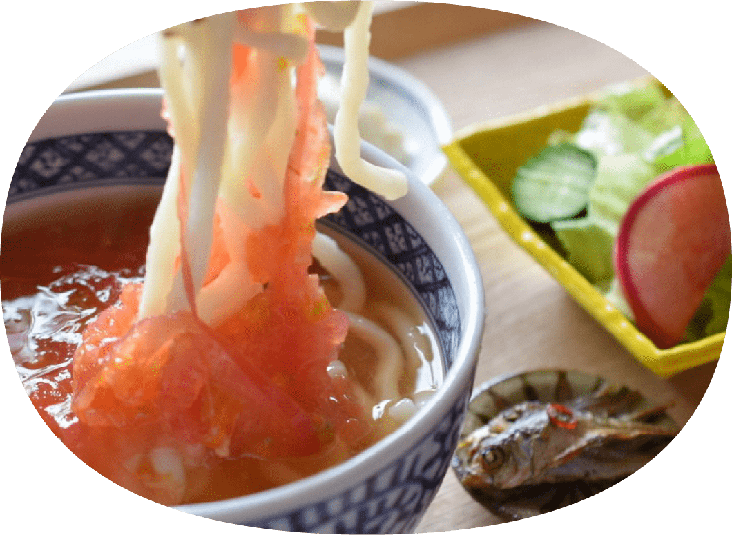 地元食材を90％以上使用しているレストラン
